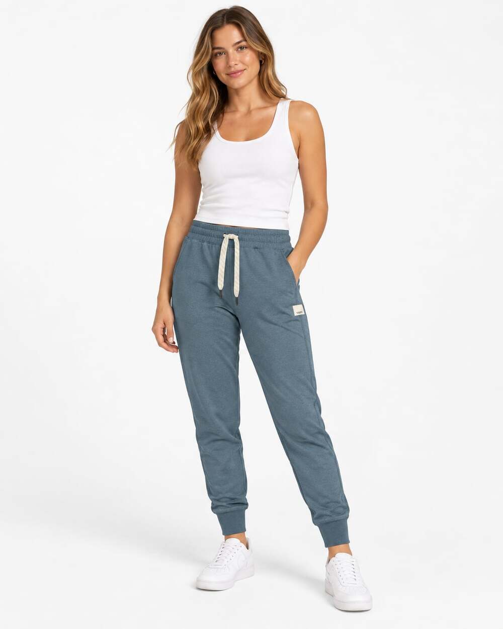 Vuori Women's Performance Jogger Size M Blue Heather